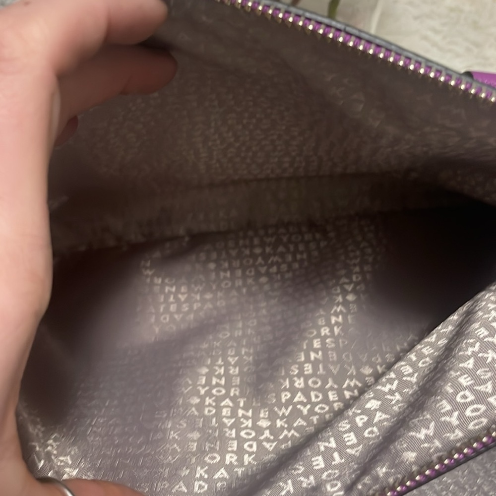 ✨NWOT Kate Spade Newbury Lane Loden Veryberry purple handbag✨ - Picture 7 of 13